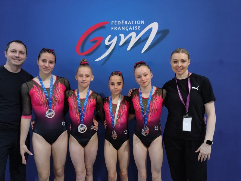 Vice-championne de France en première division nationale équipe