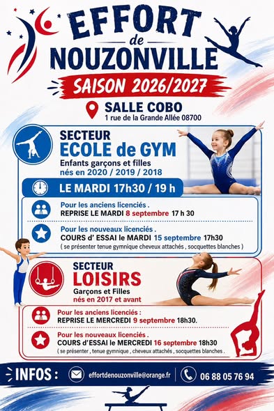 Rendez-vous pour la nouvelle saison 2026-2027